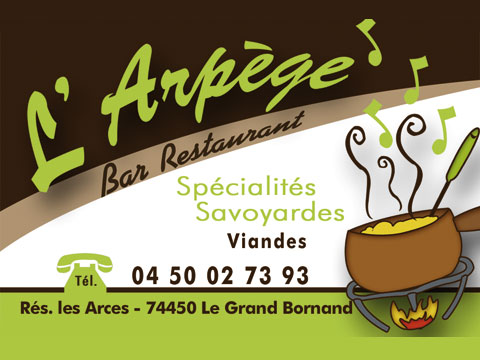 restaurant de spécialités savoyardes ouvert toute l'année à coté de l'église du grand bornand