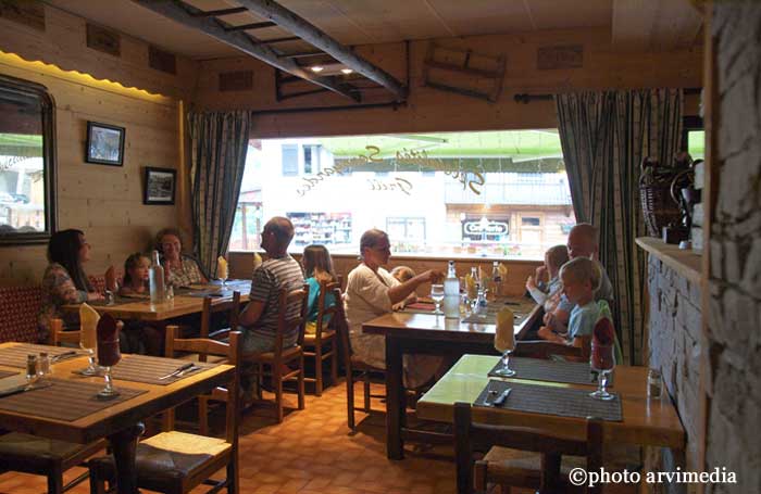 Restaurant traditionnel montagnard Haute Savoie spécialités de montagne à base de produits frais et régionaux