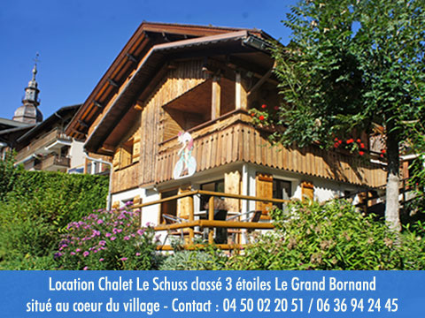 au centre du village à proximité de tous les commerces couchage 6 personnes