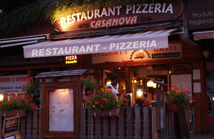 restaurant de spécialités savoyardes, pizza, pâtes, salade 