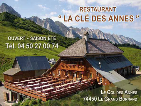 situé au col des Annes au Grand Bornand spécialité de fromage en direct de la ferme